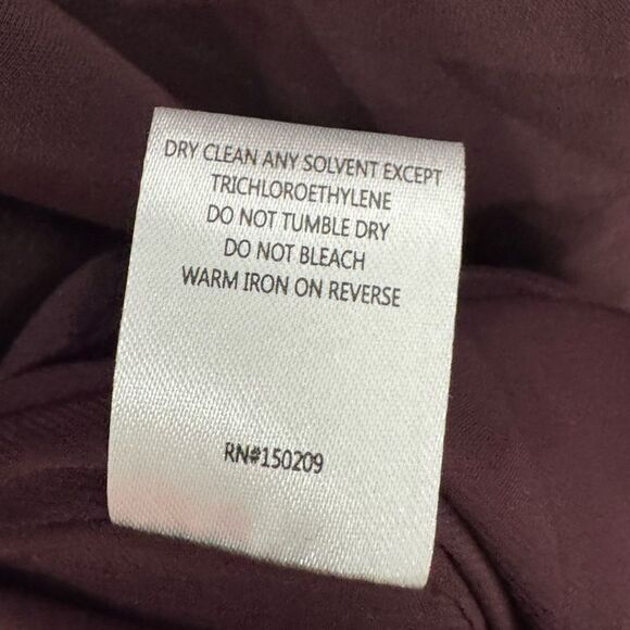 NWT LA LIGNE Marlien dress in Dark plum - Picture 11 of 13
